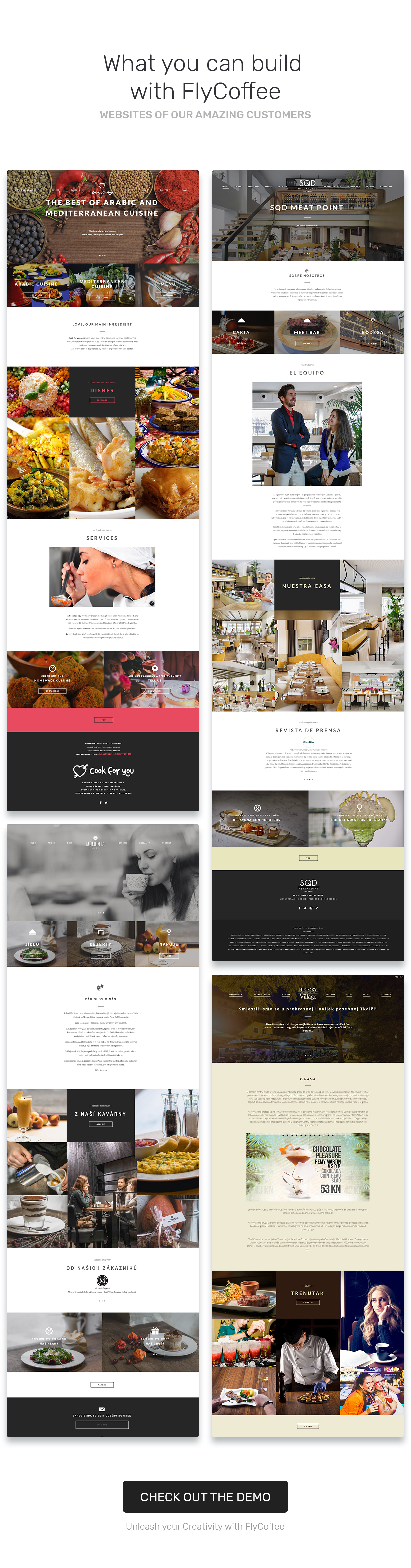 FlyCoffee Shop - Responsive Cafe and Restaurant WordPress Theme - 6