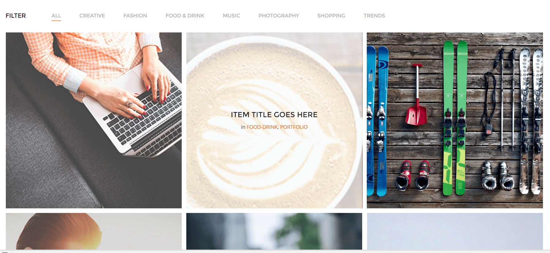 Hency - Photography and Portfolio WordPress Theme - 1